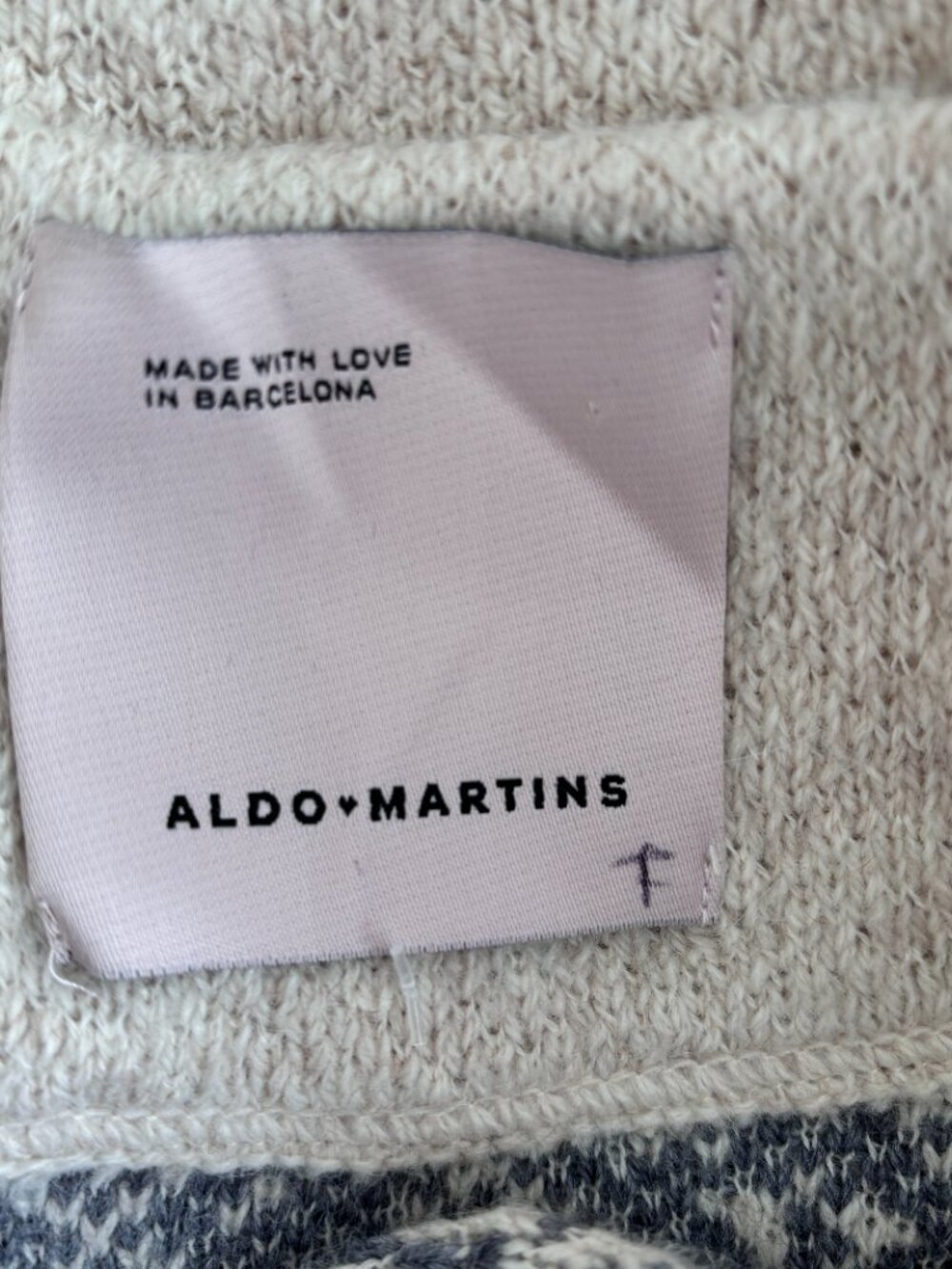Aldo Martins Fair Isle Ombré Knit Button Front Sweater Jacket - Picture 6 of 7